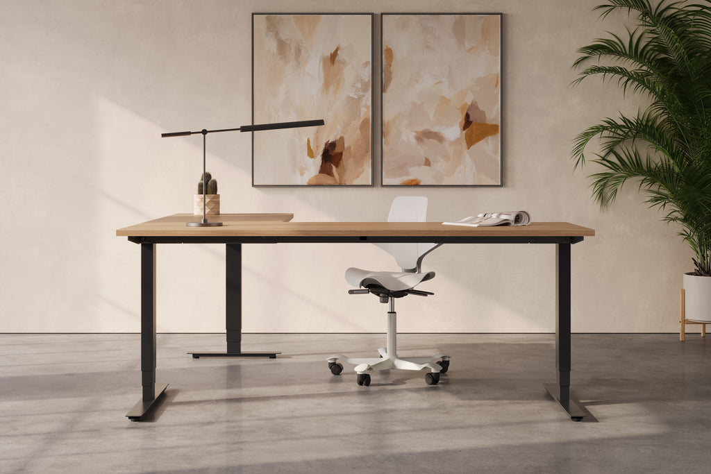 Advance Corner Height-Adjustable Desk