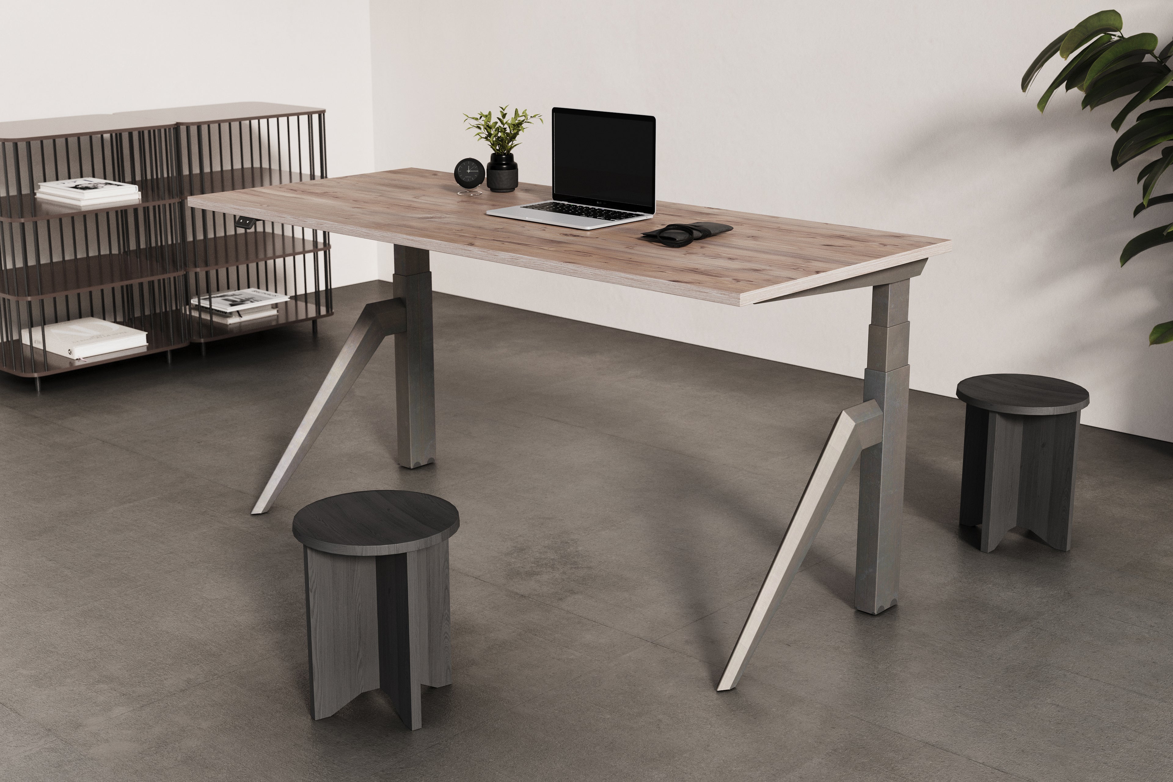 Five Height-Adjustable Standing Desk