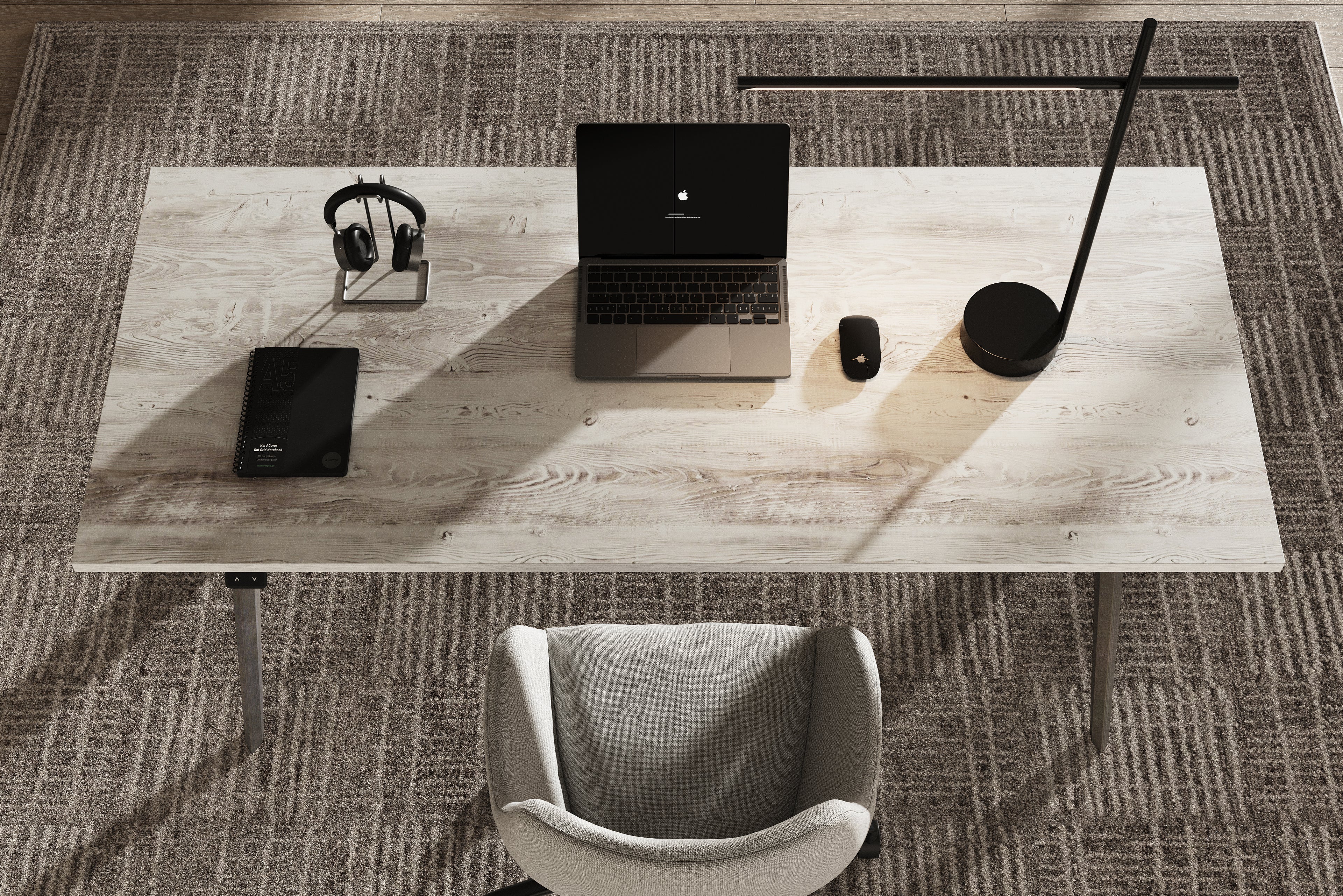 Five Height-Adjustable Standing Desk