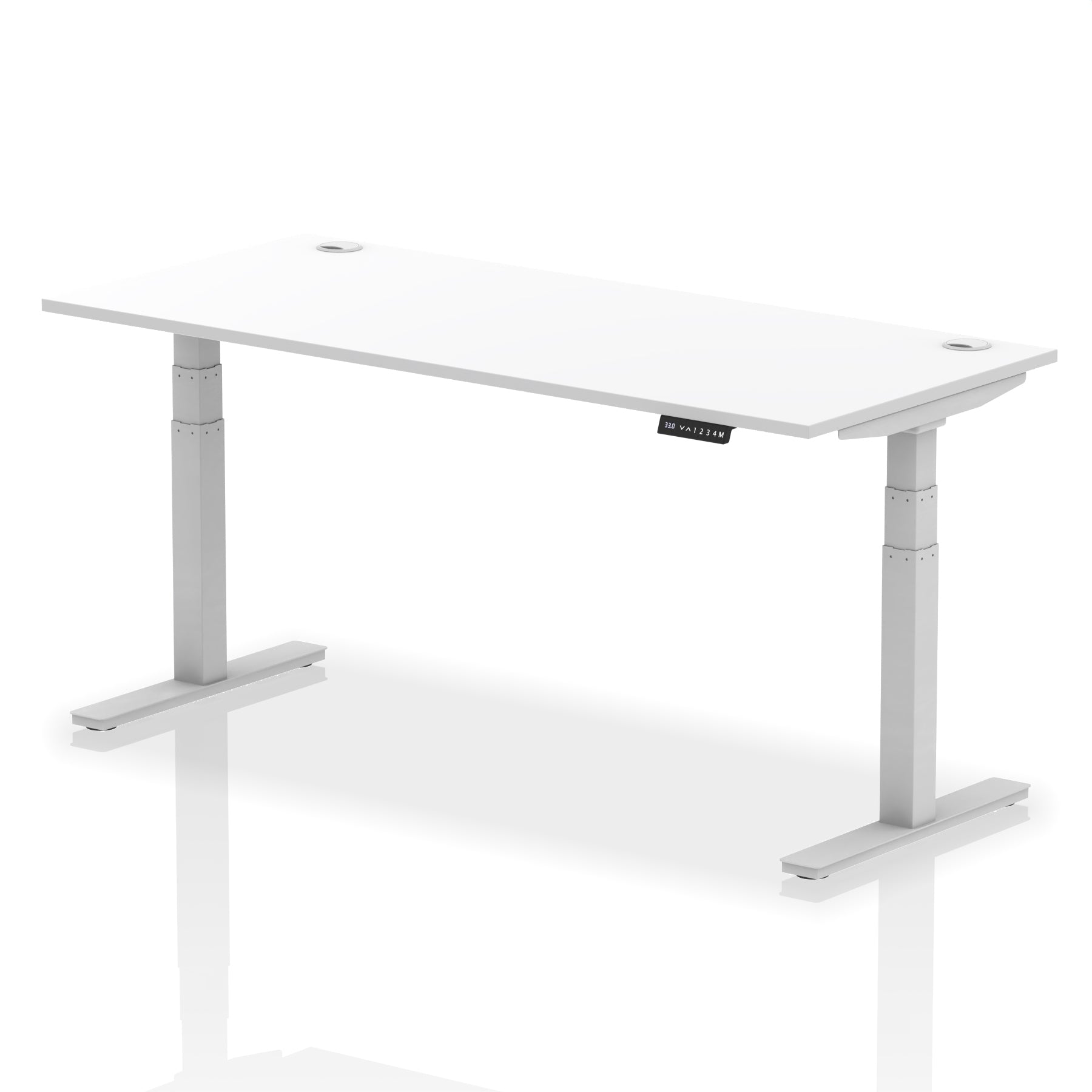 Air Height Adjustable Desk With Cable Ports