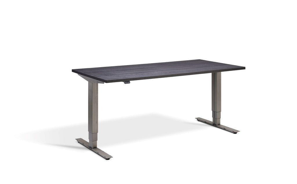 Raw Steel Anthracite Sherman Oak
